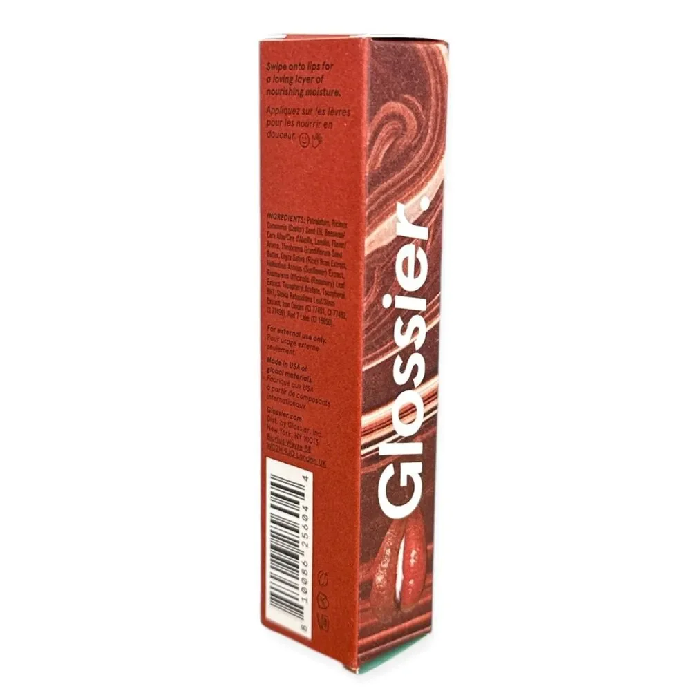 GLOSSIER Balm Dotcom (Original Formula) Hot Cocoa Lip Gloss Skin Salve NEW